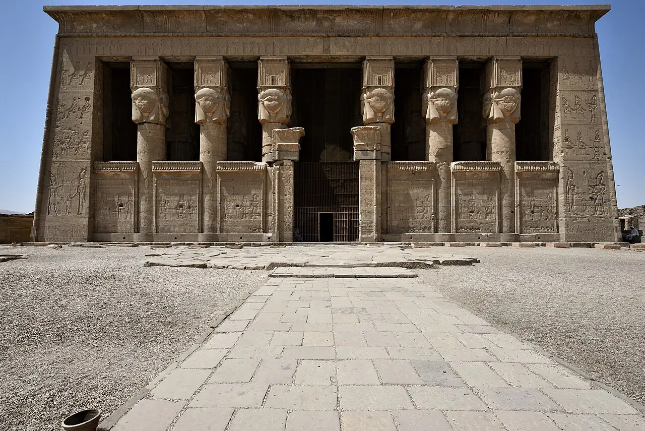 The Temple of Hathor at Dendera