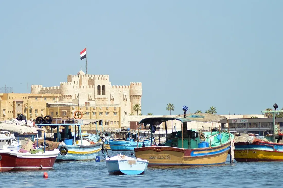 Qaitbay Citadel and Alexandria waterfront