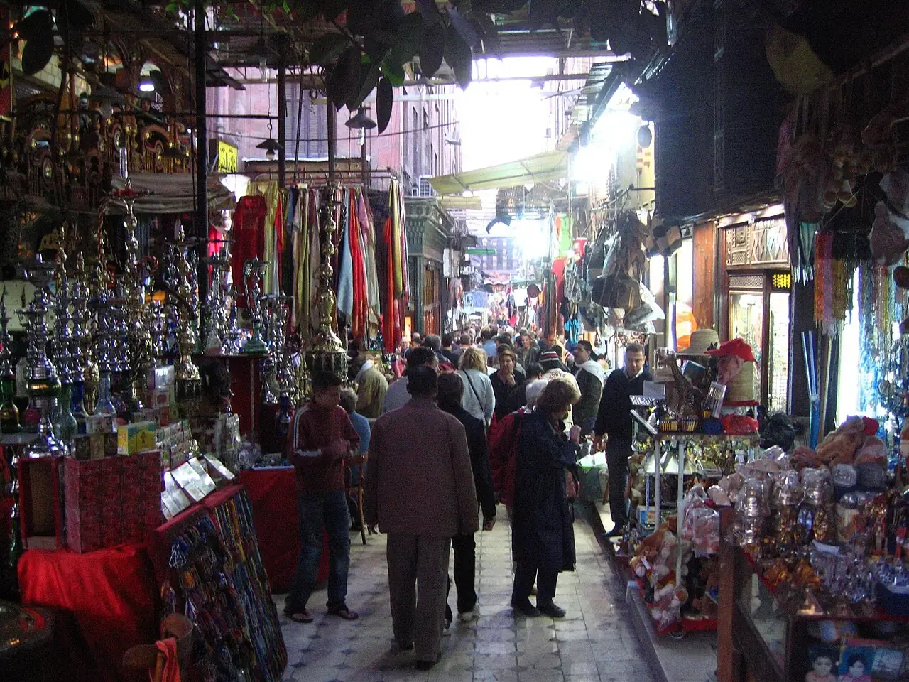 Khan el-Khalili market in Cairo