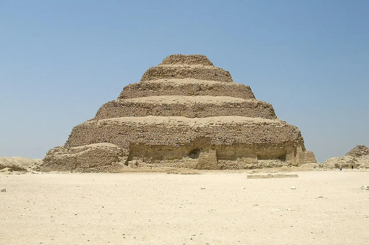 The Step Pyramid of Djoser at Saqqara